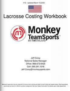MonkeySports Team Sales Lacrosse Catalog Cover US